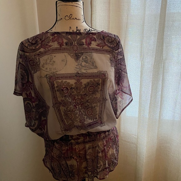 INC International Concepts-Women’s Chiffon Blouse - Picture 1 of 3